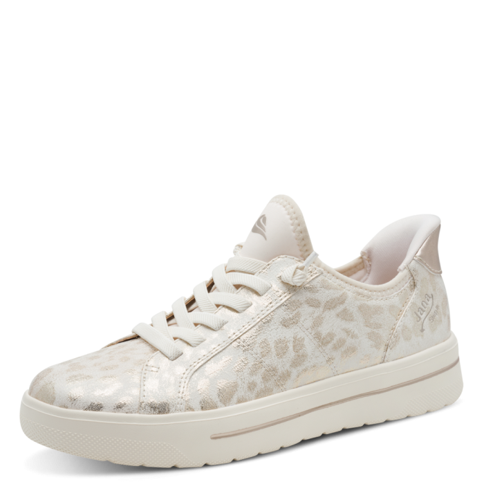 Jana női cipő 8-23764-45 945 Gold Leo Met large