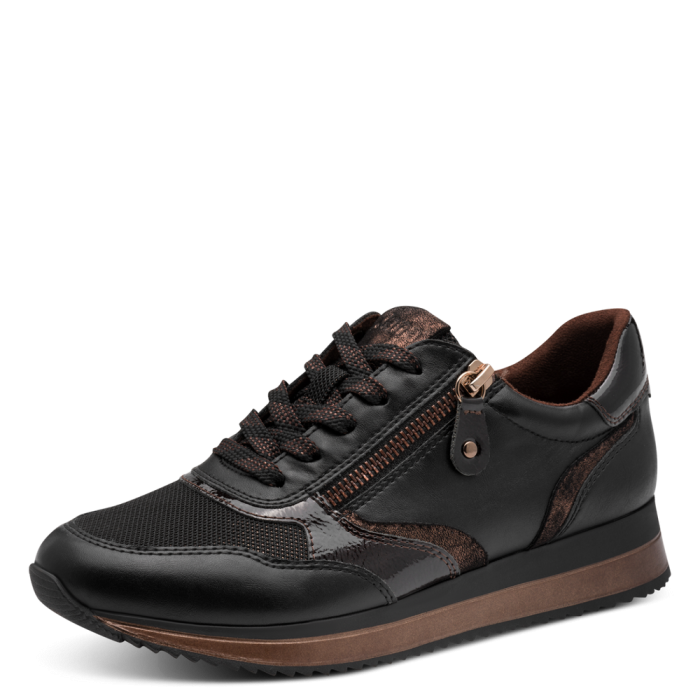 Jana cipő 8-23774-43 095 Black/Bronze large