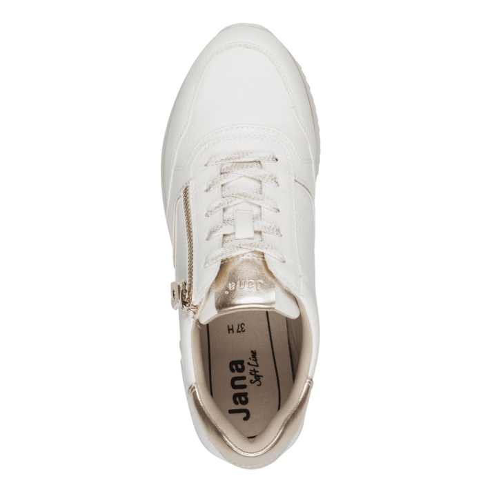 Jana cipő 8-23774-43 196 White/Gold large