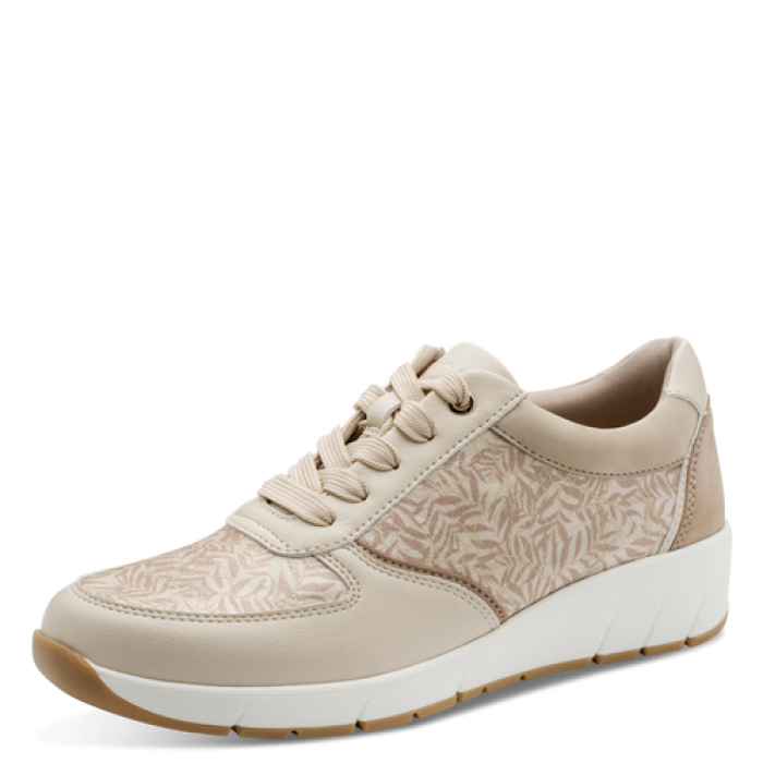 Jana cipő 8-23796-46 449 Beige/Flower large