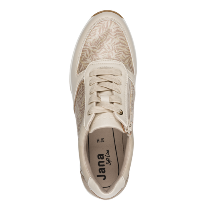 Jana cipő 8-23796-46 449 Beige/Flower large