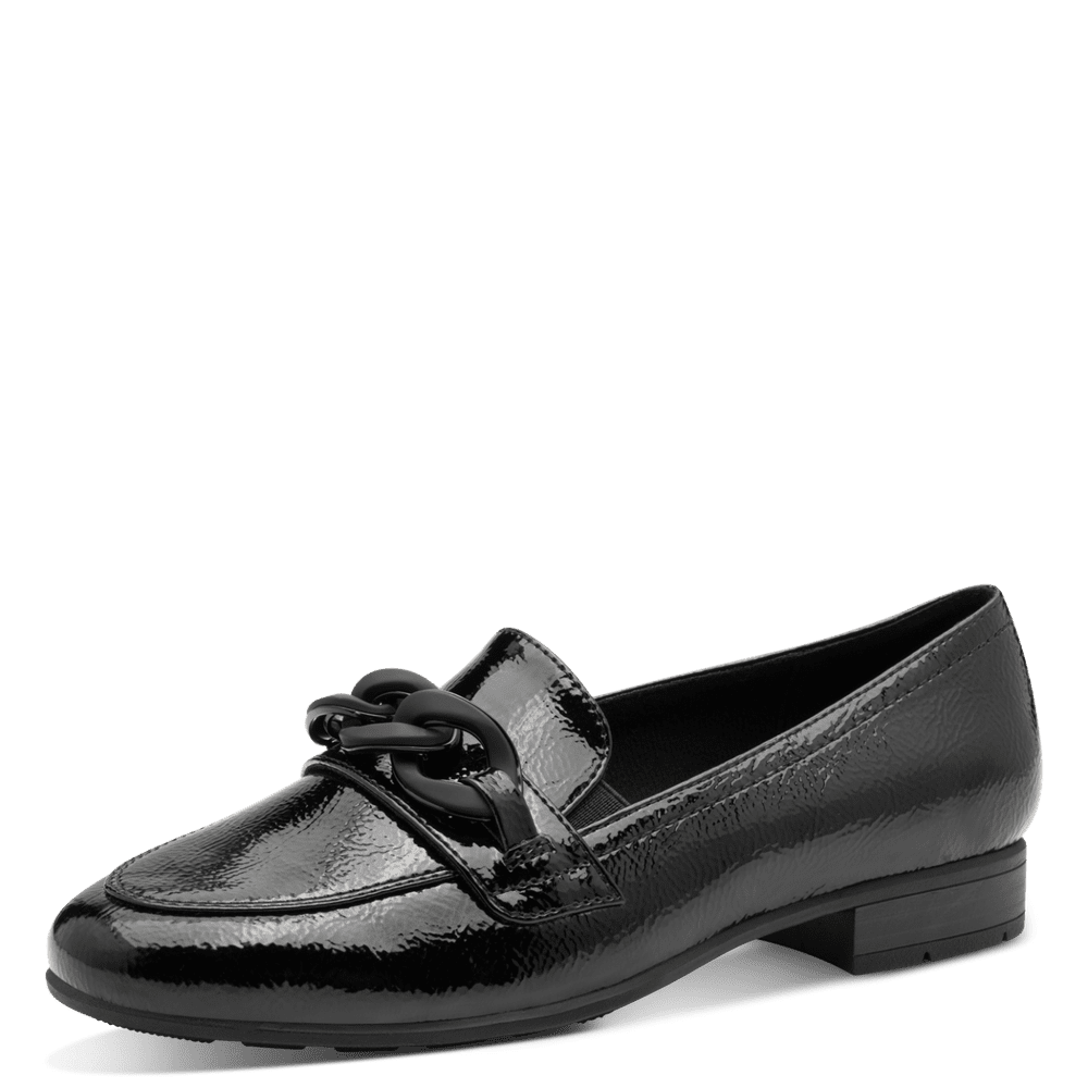 Jana cipő 8-24260-41 018 Black Patent