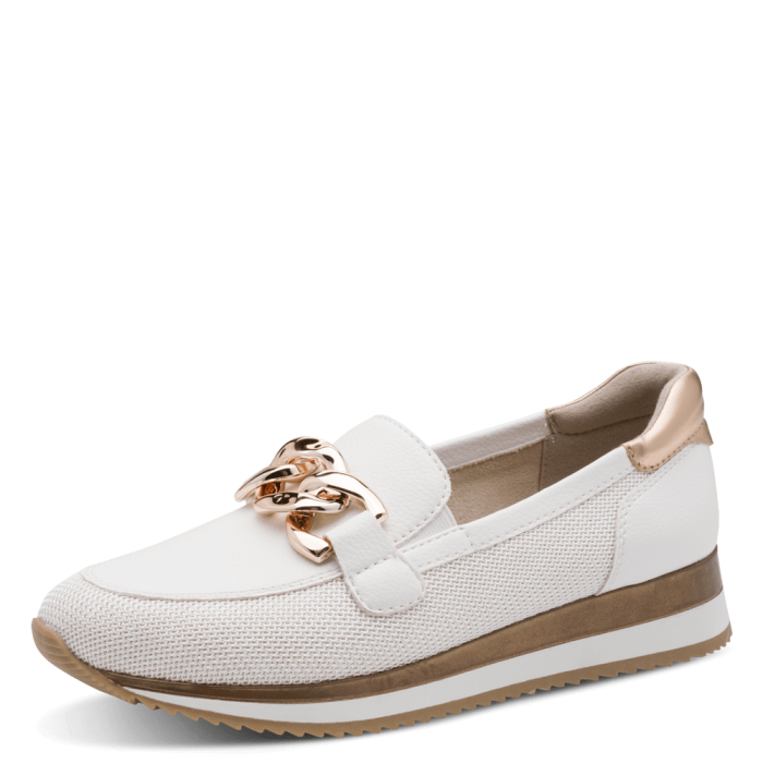 Jana cipő 8-24766-42 152 White/Rosegold large