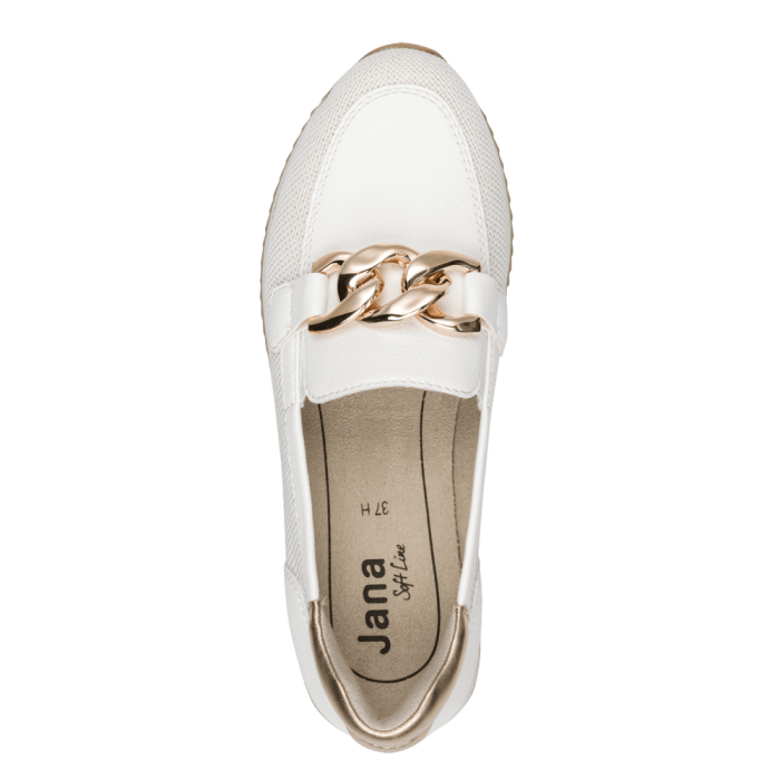 Jana cipő 8-23766-42 152 White/Rosegold large