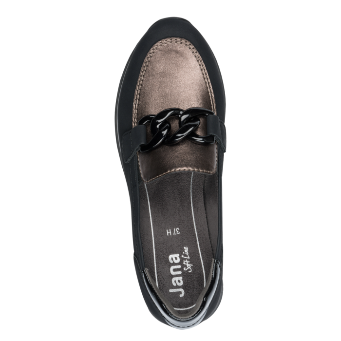 Jana cipő 8-24766-43 020 Black/Pewter large