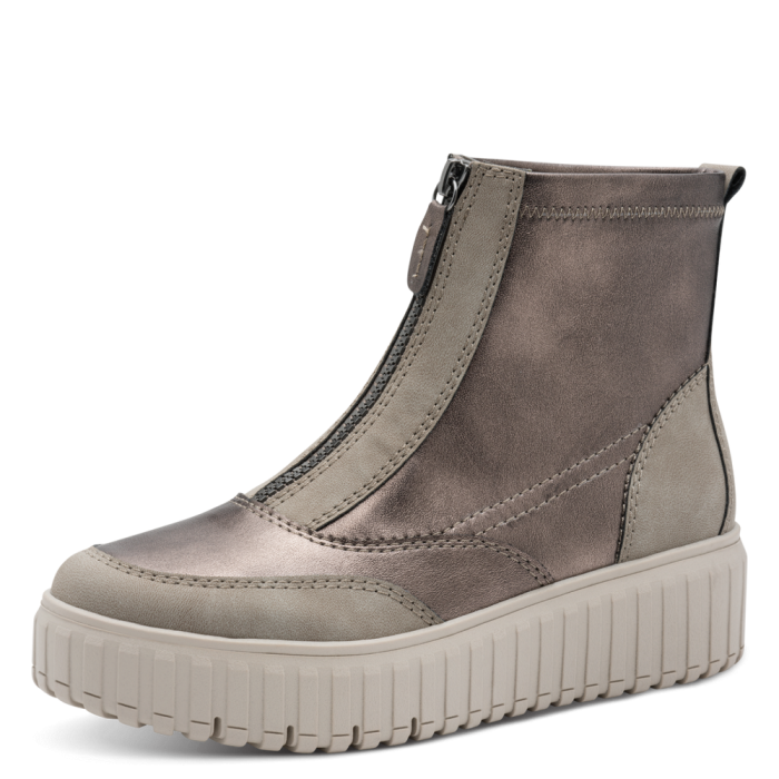 Jana bokacsizma 8-25468-45-298 Grey Comb large