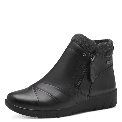 Jana női bokacsizma 26461-41 001 Black