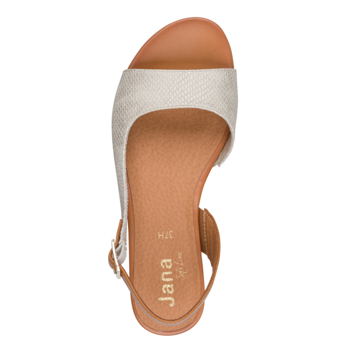 Jana szandál 8-28160-42 960 Gold/Snake large