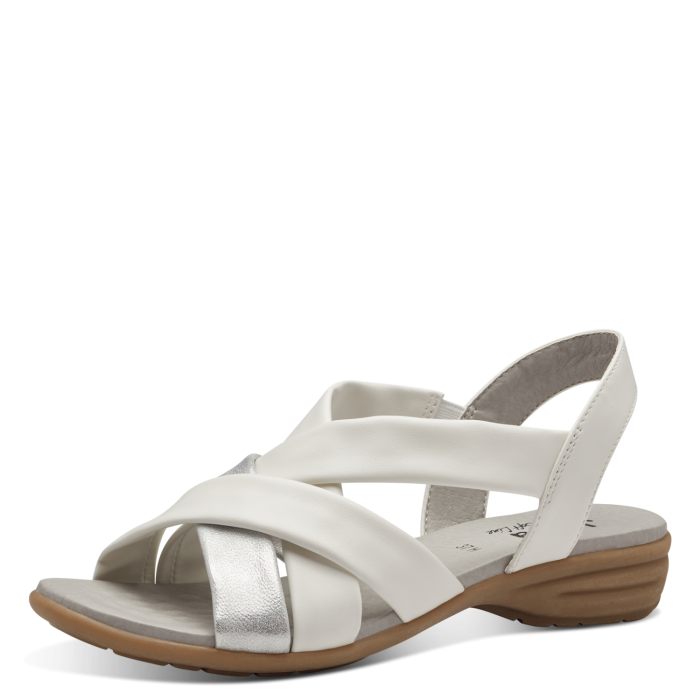 Jana női szandál 8-28166-42 191 White/Silver large