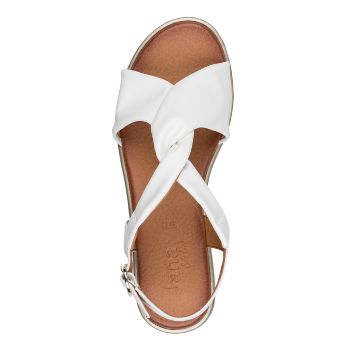 Jana szandál 8-28276-46 100 White large