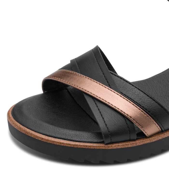 Jana szandál 8-28762-46 098 Black Comb large