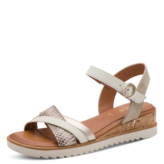 Jana szandál 8-28762-46 499 Beige/Gold large