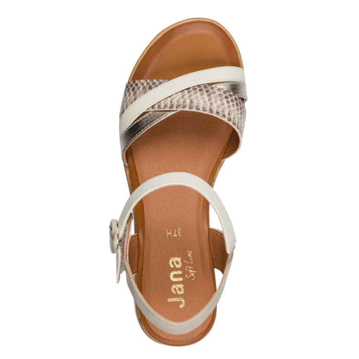 Jana szandál 8-28762-46 499 Beige/Gold large