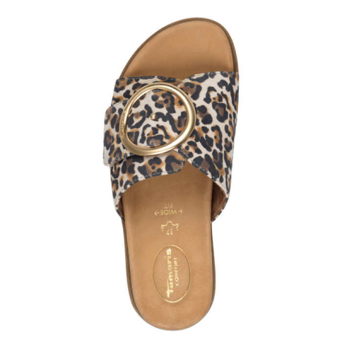 Tamaris Comfort papucs 8-87106-42 903 Leopard large