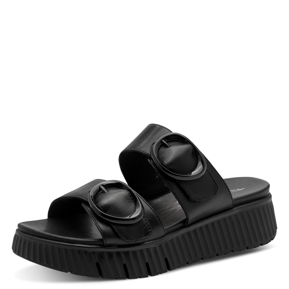 Tamaris Comfort papucs 8-87217-46 001 Black