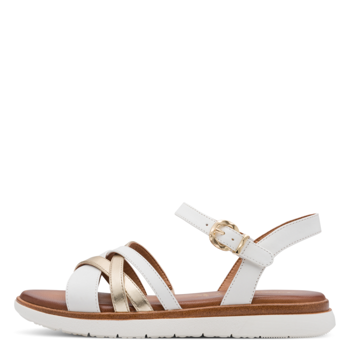 Tamaris Comfort szandál 8-88602-46 197 White Comb large