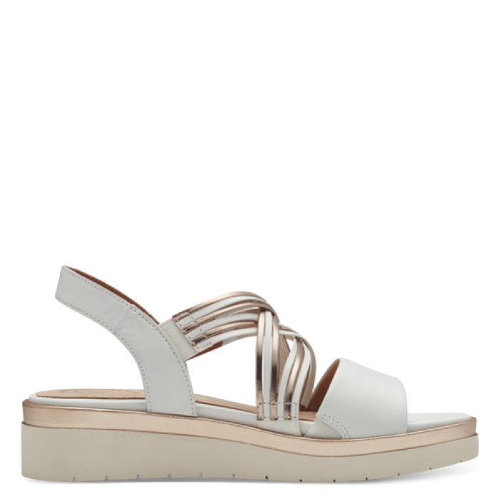 Tamaris Comfort szandál 8-88707-42-152 White Rosegold large