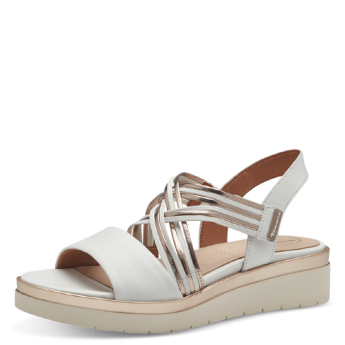 Tamaris Comfort szandál 8-88707-42-152 White Rosegold large