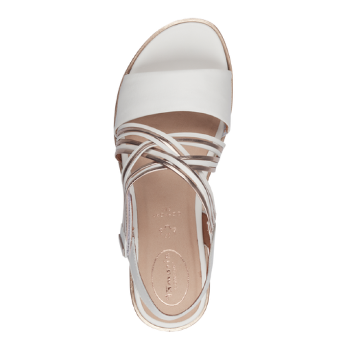 Tamaris Comfort szandál 8-88707-42-152 White Rosegold large