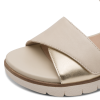 Tamaris Comfort szandál 8-88736-46 491 Ivory/Gold thumb