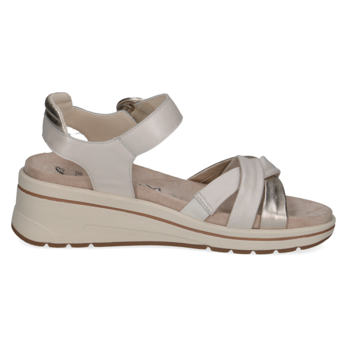 Caprice szandál 9-28304-46 156 Offwhite Perl Com large