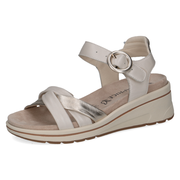 Caprice szandál 9-28304-46 156 Offwhite Perl Com large
