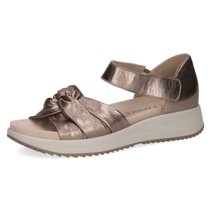 Caprice szandál 9-28707-44 341 Taupe Metallic large