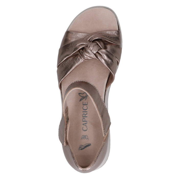 Caprice szandál 9-28707-44 341 Taupe Metallic large