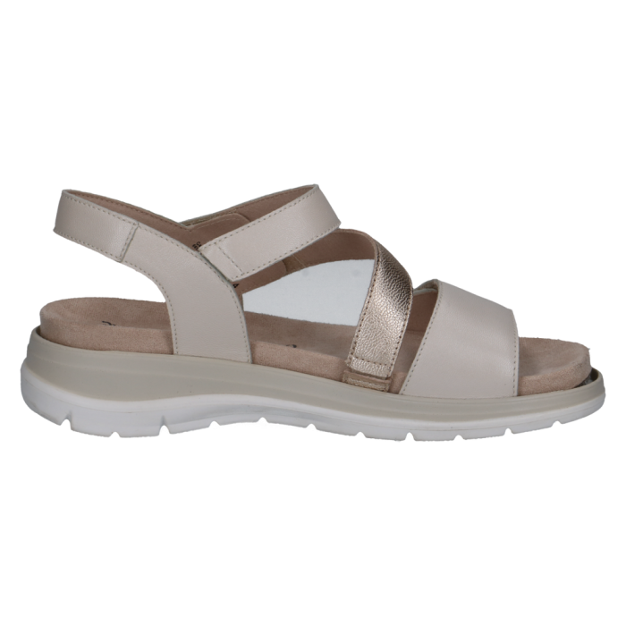 Caprice szandál 9-28716-44 148 Offwhite/Lt.Gold large