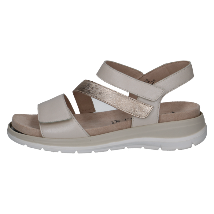 Caprice szandál 9-28716-44 148 Offwhite/Lt.Gold large