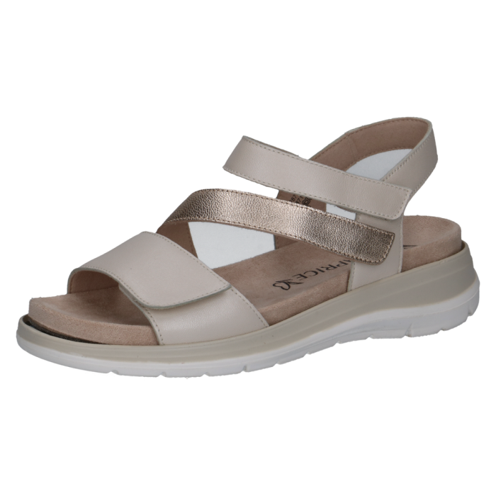 Caprice szandál 9-28716-44 148 Offwhite/Lt.Gold large