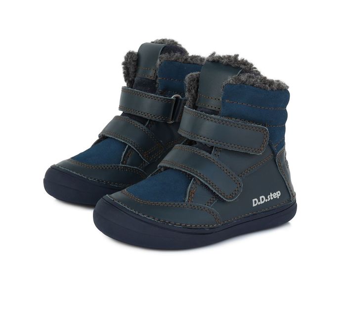 D.D.STEP BŐR FIÚ TÉLI CIPŐ W078-758L ROYAL BLUE 32-37 large