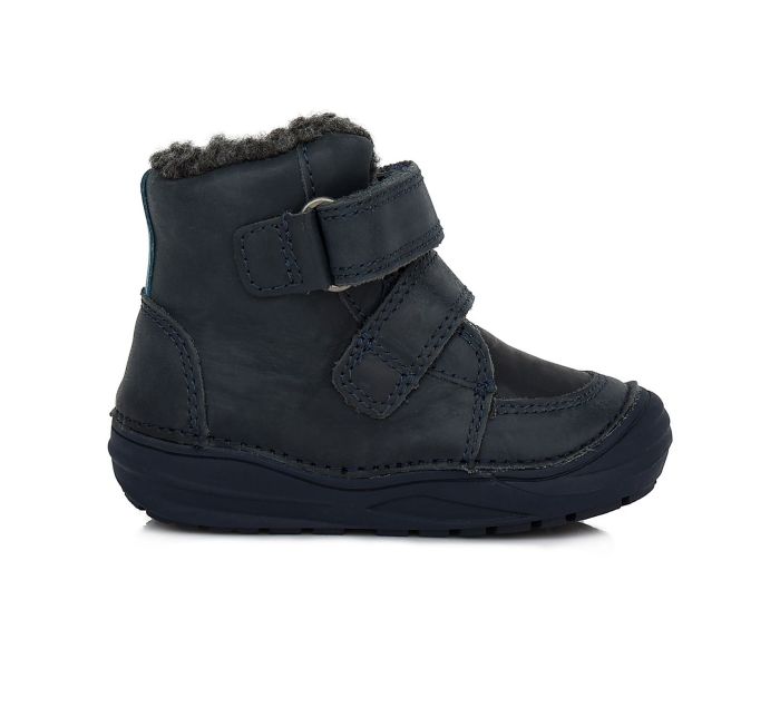 D.D.STEP BŐR FIÚ TÉLI CIPŐ W071-357B ROYAL BLUE 20-25 large