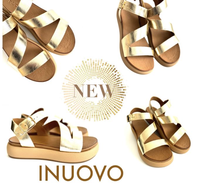 INUOVO női nyári szandál 5IN A96001 GOLD large
