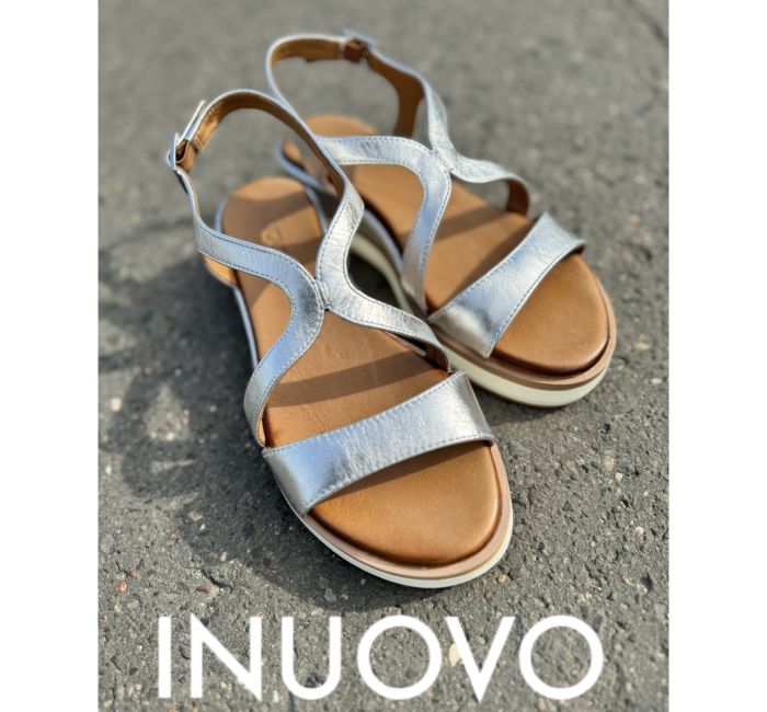 INUOVO női nyári szandál 5IN 113092 SILVER large