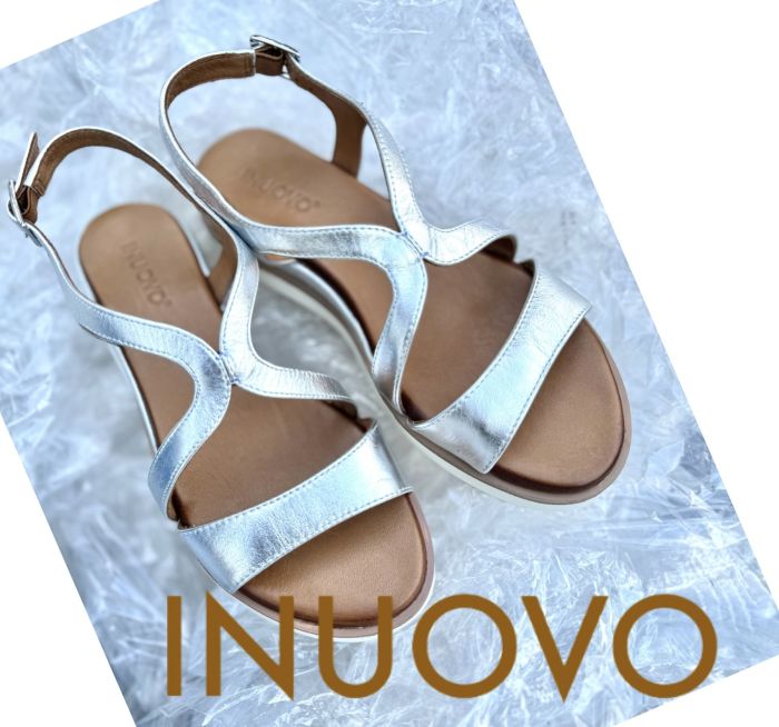 INUOVO női nyári szandál 5IN 113092 SILVER large