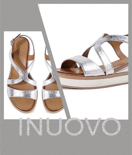 INUOVO női nyári szandál 5IN 113092 SILVER large