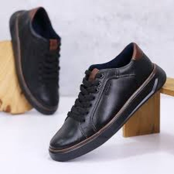 PEGADA férfi bőr félcipő  110931-07 strech preto -fekete box large