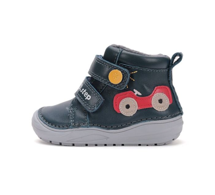 D.D.Step bőr félcipő S071-52771 Royal Blue 20-25 méretben large