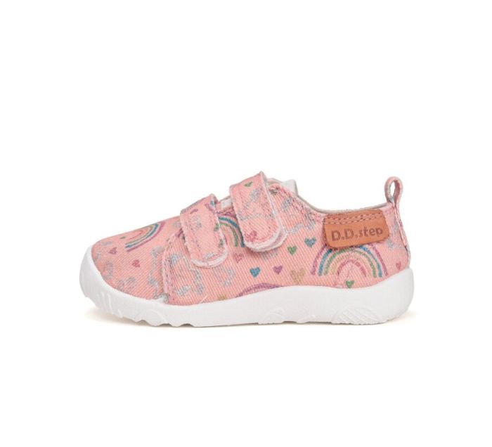 D.D.step vászoncipő C086-52832BM Pink 26-31 méretben large