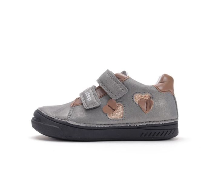 D.D.Step bőr félcipő S040-52547M Dark Grey 25-30 méretben large