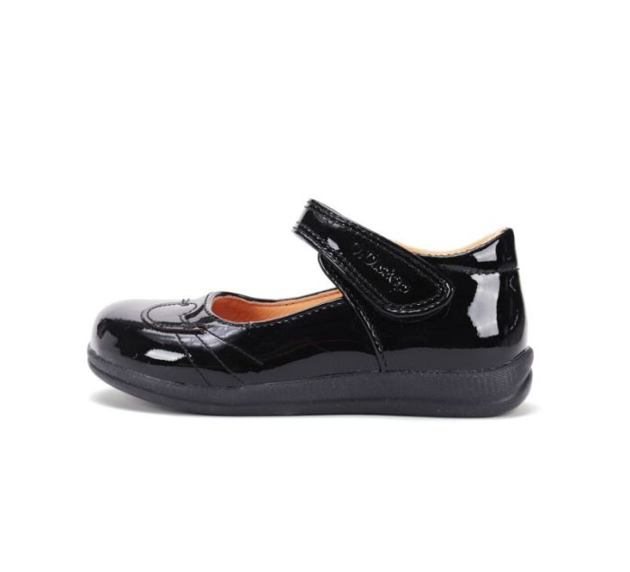 D.D.Step bőr félcipő H072-52636L Black 32-37 méretben large