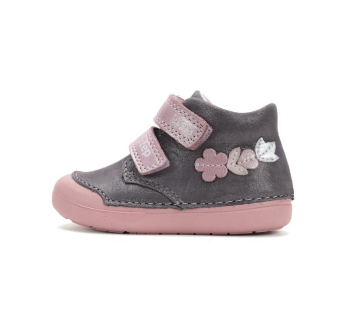D.D.Step bőr félcipő S066-52737B Dark Grey 20-25 méretben large