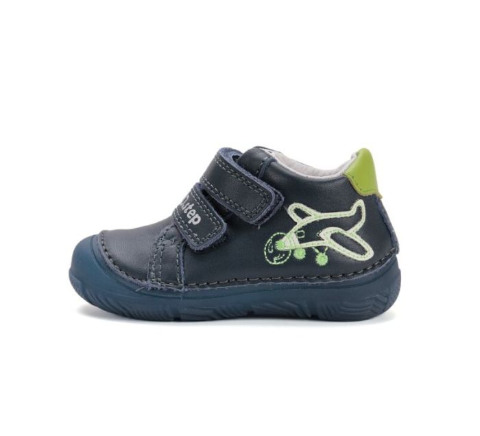 D.D.Step bőr félcipő S082-52781 Bermuda Blue 20-25 méretben large