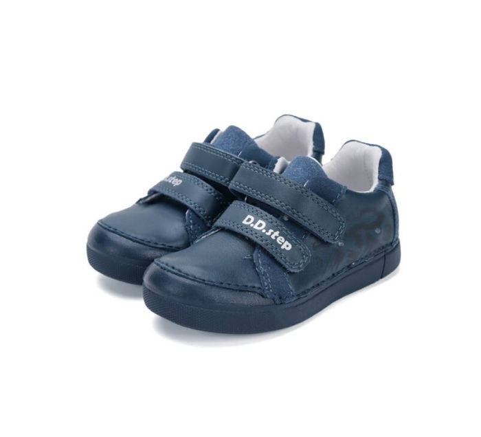 D.D.Step bőr félcipő S068-52288AM Royal Blue 25-30 méretben large