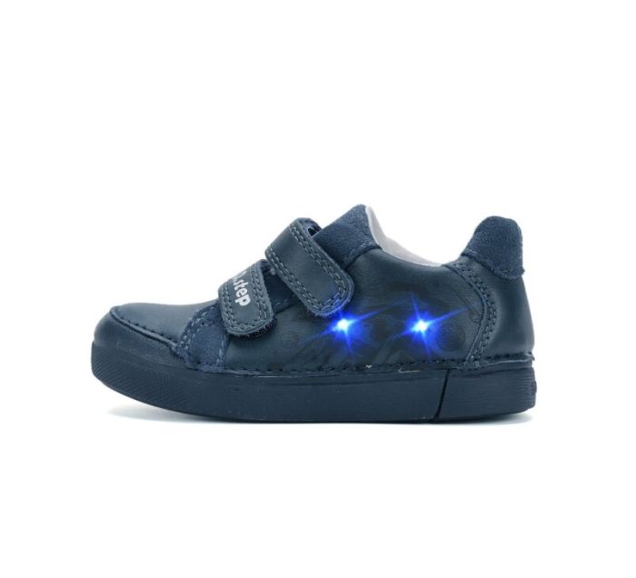 D.D.Step bőr félcipő S068-52288AM Royal Blue 25-30 méretben large