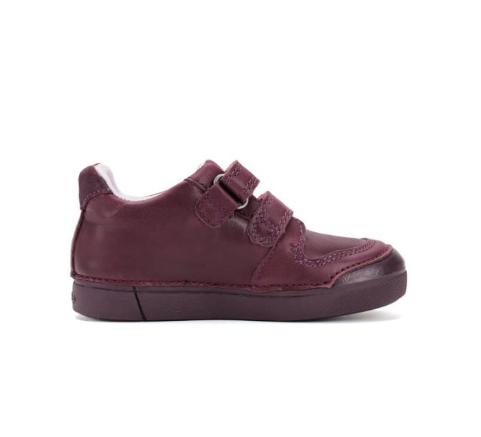 D.D.Step bőr félcipő S068-52695BM Raspberry 25-30 méretben large