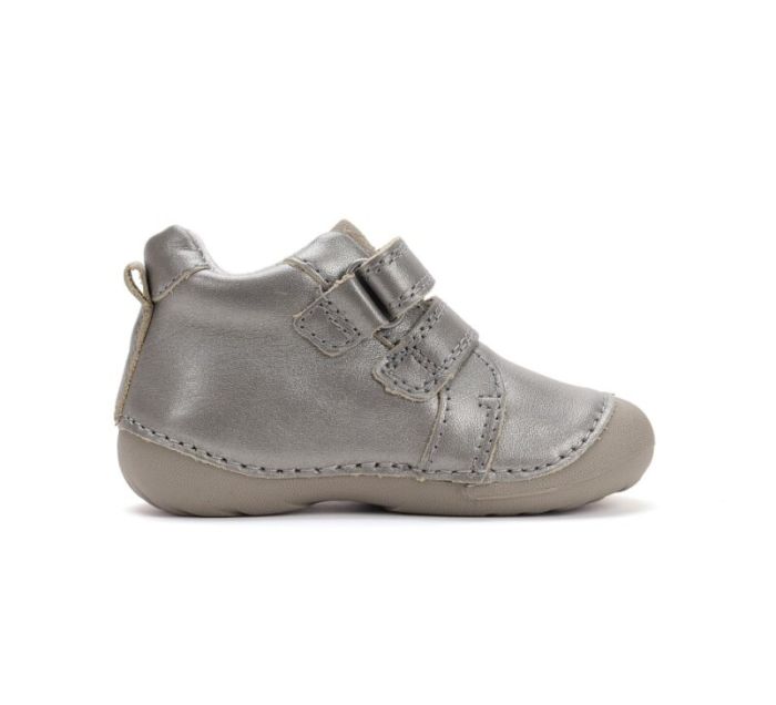 D.D.Step bőr félcipő S015-52650 Dark Grey 19-24 méretben large