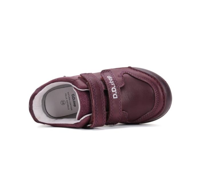D.D.Step bőr félcipő S068-52695BM Raspberry 25-30 méretben large