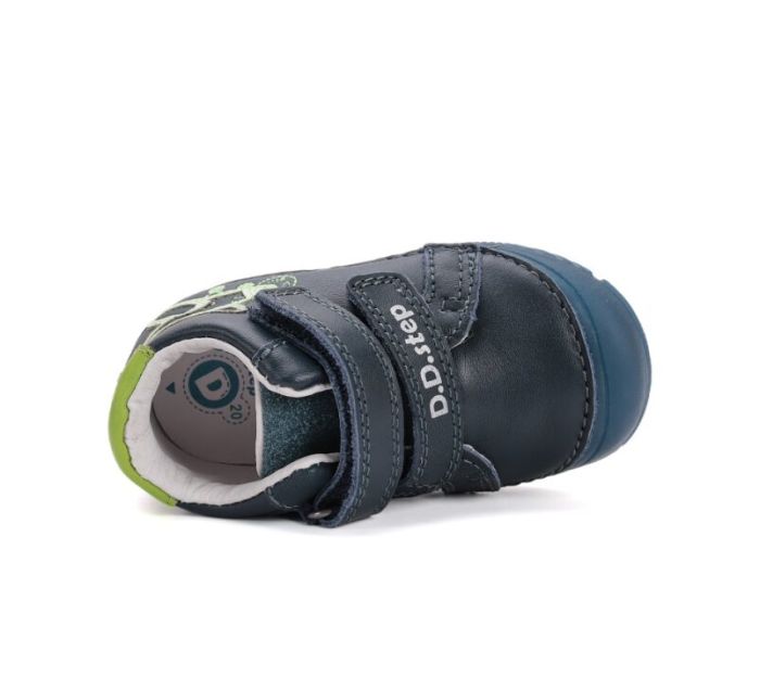 D.D.Step bőr félcipő S082-52781 Bermuda Blue 20-25 méretben large